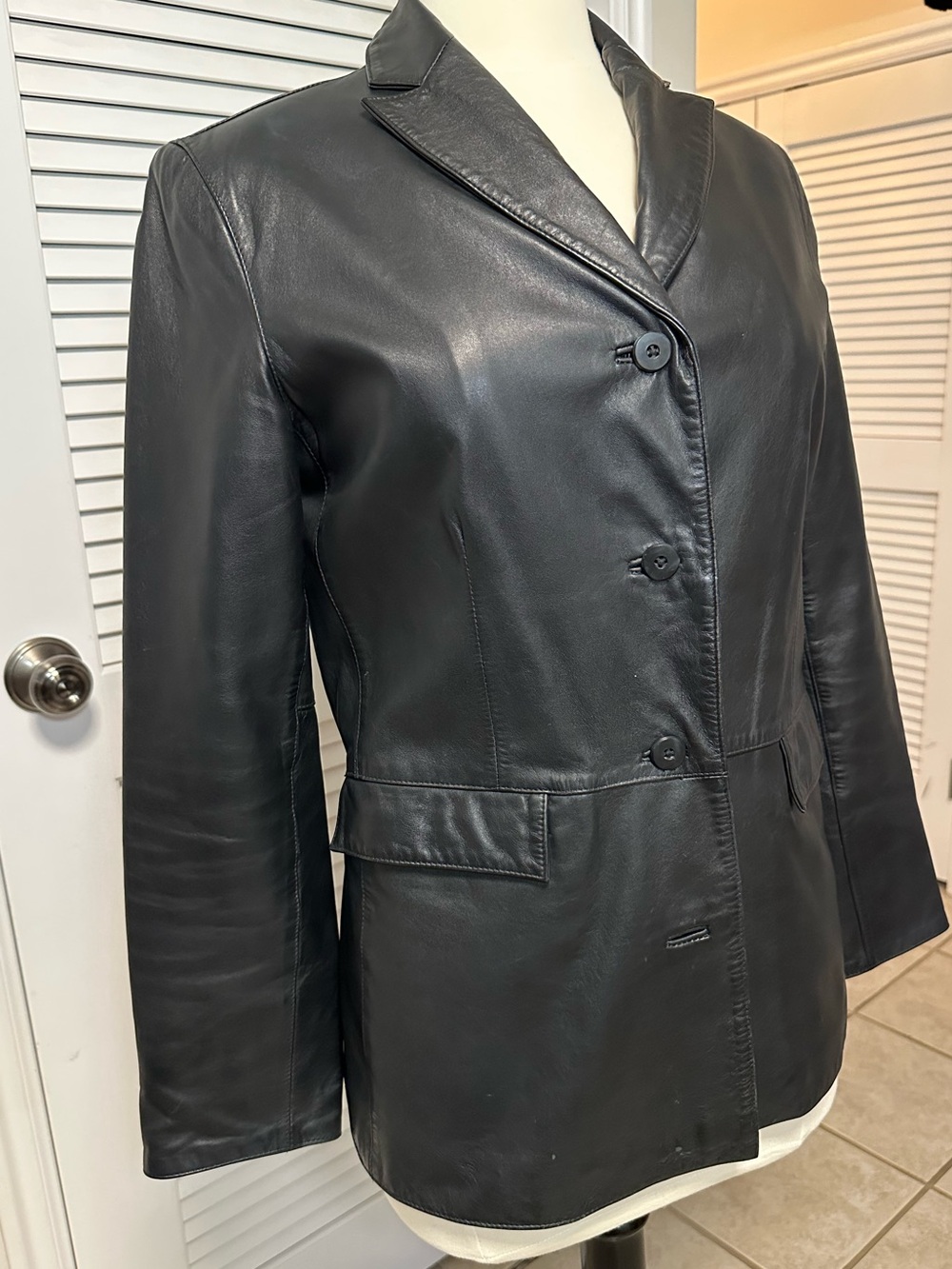 Vintage Y2K GAP Leather Blazer